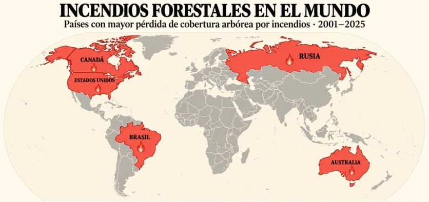 zonas de riesgo de incendio